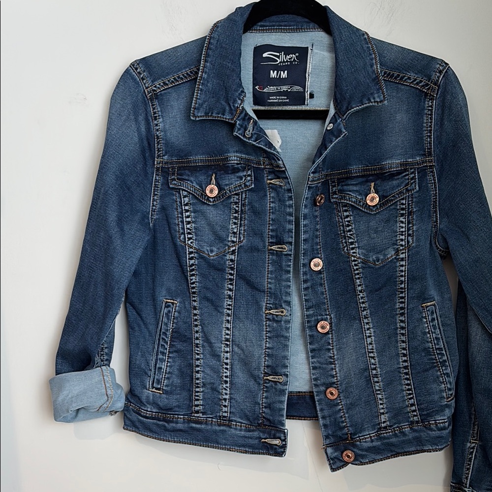 Silver Jeans Women's Classic Indigo Jean Jacket